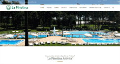 Desktop Screenshot of pinetina.it