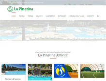Tablet Screenshot of pinetina.it